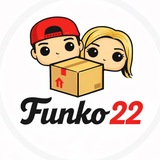 Логотип телеграм спільноти - 22FunkoShop