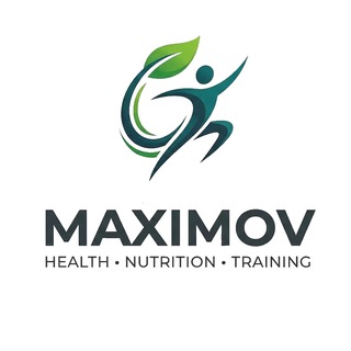 Logo de la comunidad de Telegram — MAXIMOV: о здоровье, тренировках, питании