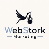 Логотип телеграм спільноти - Web Stork Marketing