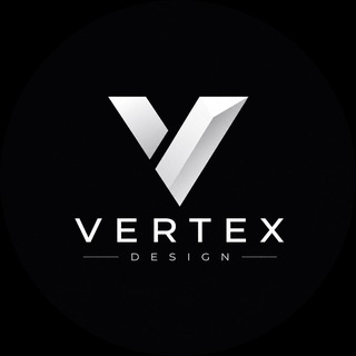 Логотип телеграм спільноти - Vertex Design | UI/UX