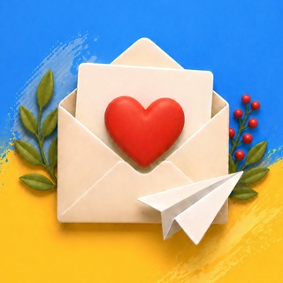 Logo de la comunidad de Telegram — ✉️ НЕбанальні листівки