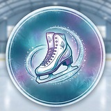 Логотип телеграм спільноти - Аксель ⛸ Фігурне катання Україна