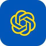 Logo de la comunidad de Telegram — ChatGPT Промпти Українською
