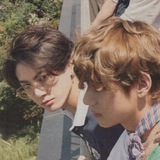 Логотип телеграм спільноти - Taekook_studio🐰🐯