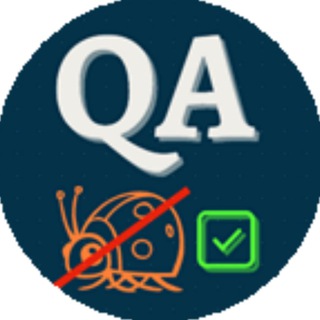 Логотип телеграм спільноти - All about QA - Все про тестування ПЗ