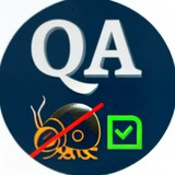 Логотип телеграм спільноти - All about QA - Все про тестування ПЗ