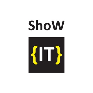 Логотип телеграм спільноти - ShoW IT