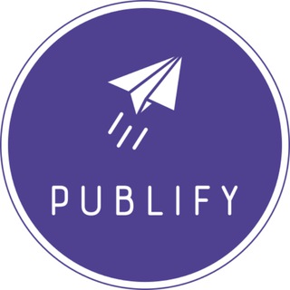 Logo de la comunidad de Telegram — Telegram: Contact @publify_ua