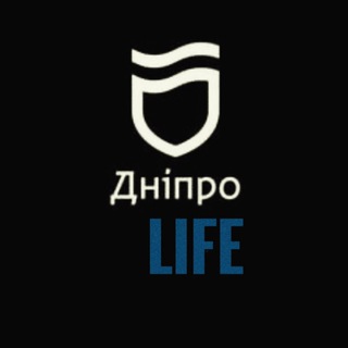 Логотип телеграм спільноти - Дніпро LIFE