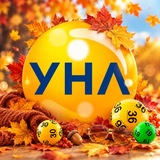 Логотип телеграм спільноти - Українська Національна Лотерея ☘️