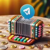 Logo de la comunidad de Telegram — КРИПТО 🐳 ГАРМОНЬ - Crypto 🐳 accordion