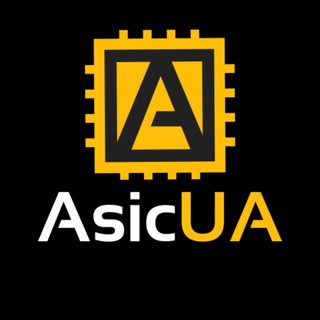 Logo de la comunidad de Telegram — AsicUA. Майнінг обладнання