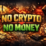 Telegram community logo — NO CRYPTO💲NO MONEY