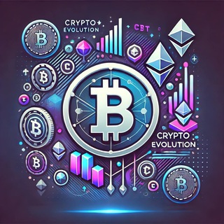 Логотип телеграм спільноти - Crypto Evolution