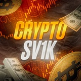Логотип телеграм спільноти - 𝘾𝙍𝙔𝙋𝙏𝙊 𝙎𝙑1𝙆🚀