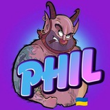 Логотип телеграм спільноти - Phil Scalp