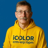 Telegram community logo — Бізнес у кольорах iCOLOR 🇺🇦 OneBox OS