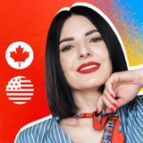 Telegram community logo — Допомога з адаптацією 🇺🇸🇨🇦 2026 🇺🇦 Lily Boiko