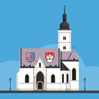 Логотип телеграм спільноти - Хорватія UA 🇭🇷 🇺🇦