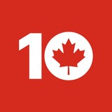 Логотип телеграм спільноти - 10 хвилин про життя в Канаді 🇨🇦🇺🇦