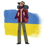 Telegram community logo — Подорожуючи Україною