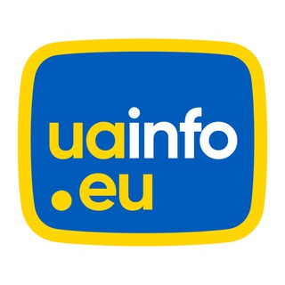 Логотип телеграм спільноти - Українці в Європі