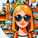 Telegram community logo — Germany 🏰 Німеччина 🇩🇪 Германия