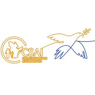Логотип телеграм спільноти - CSAI запрошує українців
