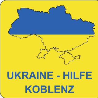 Логотип телеграм спільноти - Ukraine-Hilfe Koblenz e.V.