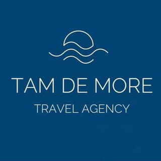 Логотип телеграм спільноти - TAM DE MORE travel agency