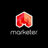 Логотип телеграм спільноти - Marketer 🇺🇦
