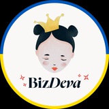Логотип телеграм спільноти - BizDeva