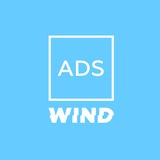 Логотип телеграм спільноти - ADS Wind