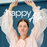 Логотип телеграм спільноти - Happy Alla