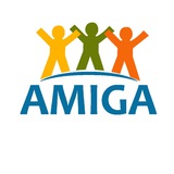 Логотип телеграм спільноти - AMIGA Академія психологічної адаптації "Життя у новій країні"