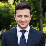 Логотип телеграм спільноти - Володимир Зеленський