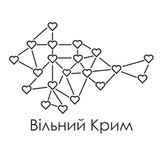Логотип телеграм спільноти - ГО "Вільний Крим" - Вольный Крым - Азат Кърым
