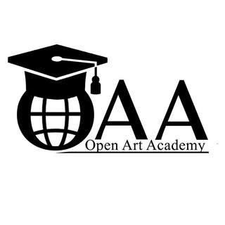 Логотип телеграм спільноти - Open Art Academy