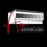 Логотип телеграм спільноти - Вистави в Арт-Братиславі