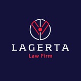 Логотип телеграм спільноти - LAGERTA LAW FIRM