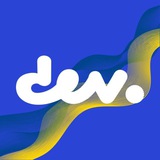 Логотип телеграм спільноти - dev.ua | IT України