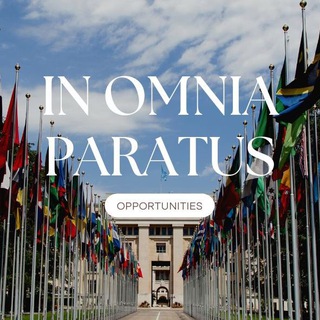 Логотип телеграм спільноти - IN OMNIA PARATUS