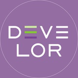 Логотип телеграм спільноти - DEVELOR UKRAINE