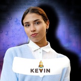 Логотип телеграм спільноти - KEVIN математика ЗНО І НМТ 🚀 Математика з Настею