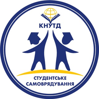 Логотип телеграм спільноти - КНУТД | Студентське самоврядування