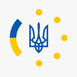 Логотип телеграм спільноти - Молодіжна Рада при МЗС України
