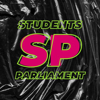 Логотип телеграм спільноти - Student Parliament. Borys Grinchenko Kyiv Metropolitan University.