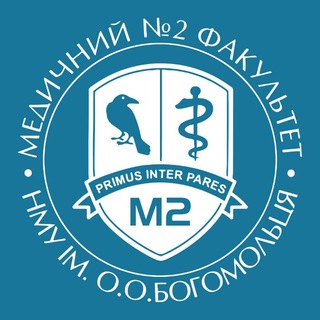 Логотип телеграм спільноти - med2official