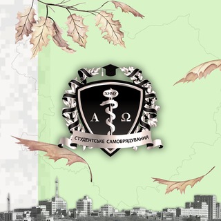 Логотип телеграм спільноти - Student government of KNMU