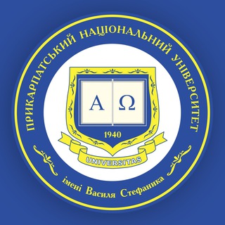 Логотип телеграм спільноти - КНУ ім. В. Стефаника